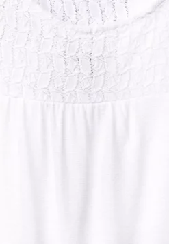 Top Mit Spitzendetail