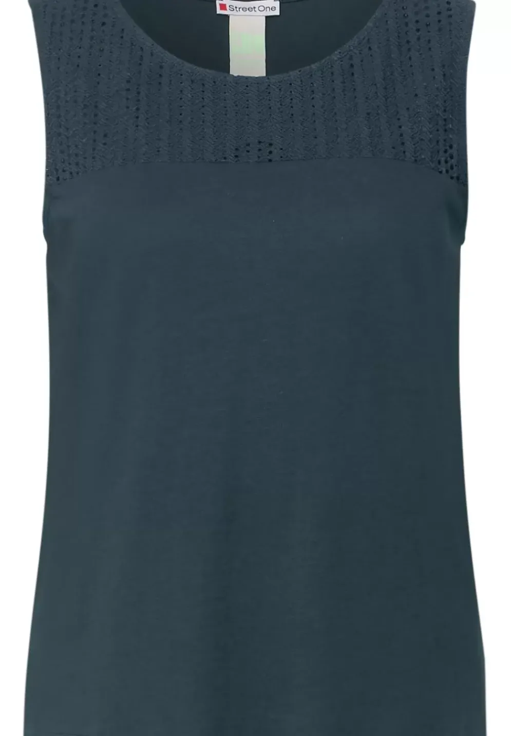 Top Mit Spitzendetail