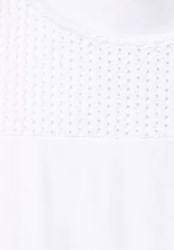 Top Mit Spitzendetail