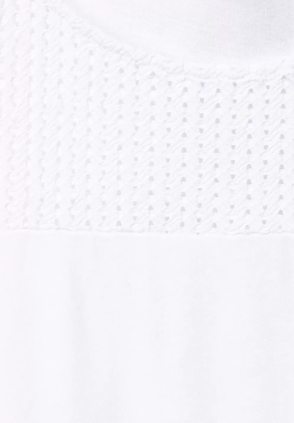 Top Mit Spitzendetail
