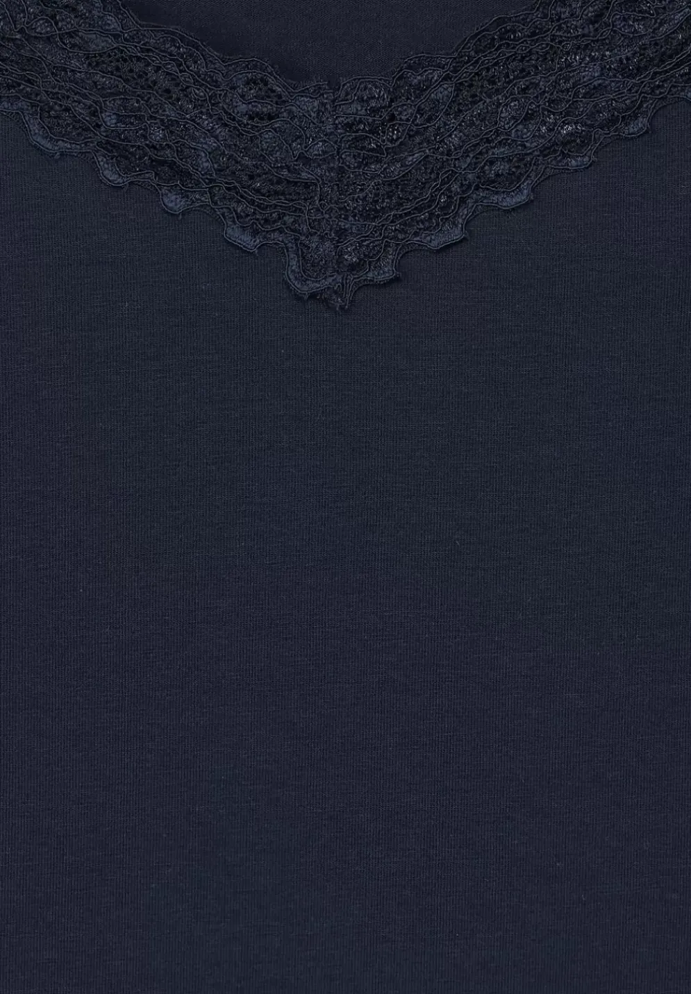 Top Mit Spitzendetail