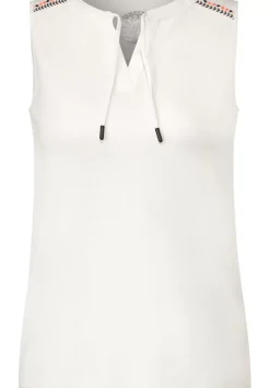 Top Mit Stickereidetail