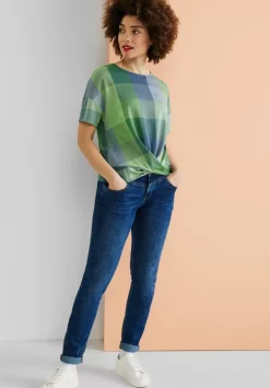 T-Shirt Im Karodessin