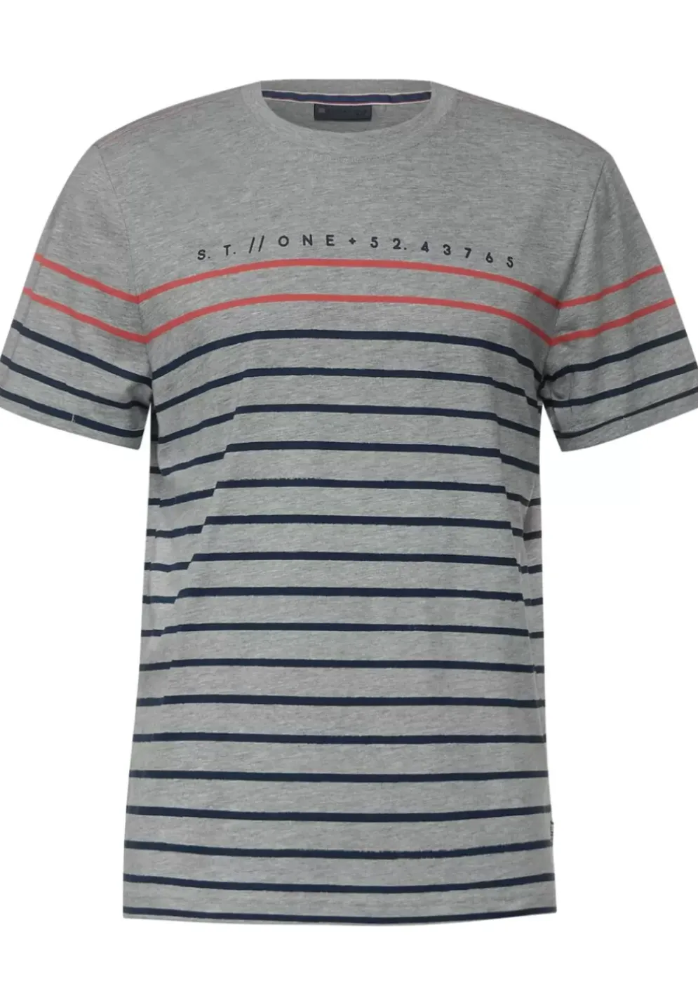 T-Shirt Im Streifenmix