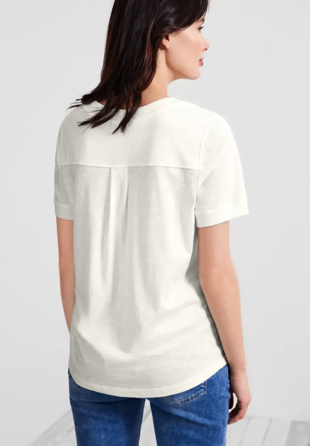 T-Shirt Im Tunikastyle