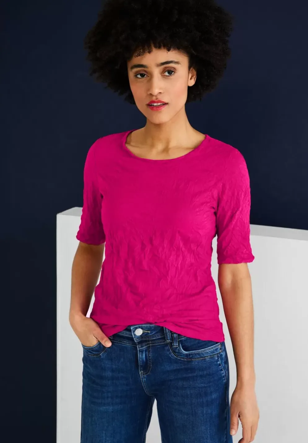 T-Shirt In Crash Optik
