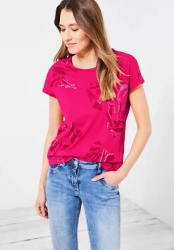 T-Shirt In Flammgarn