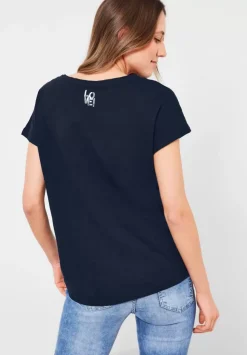 T-Shirt In Flammgarn