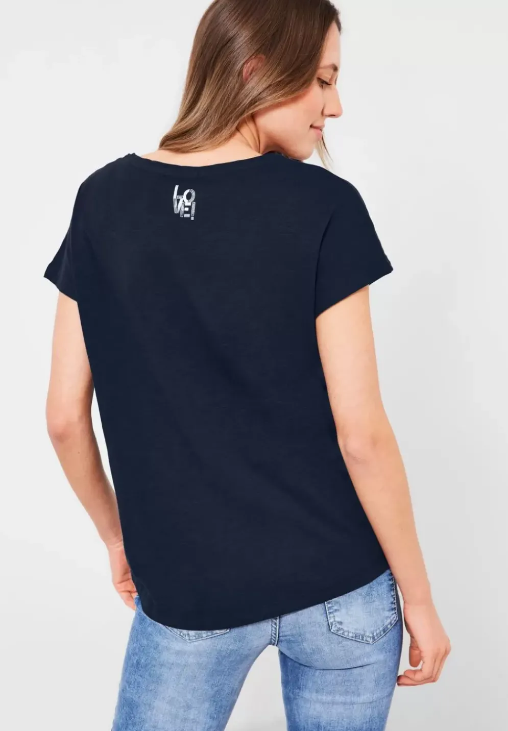 T-Shirt In Flammgarn