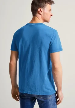 T-Shirt In Gewaschener Optik
