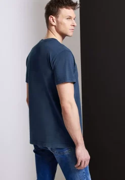 T-Shirt In Gewaschener Optik