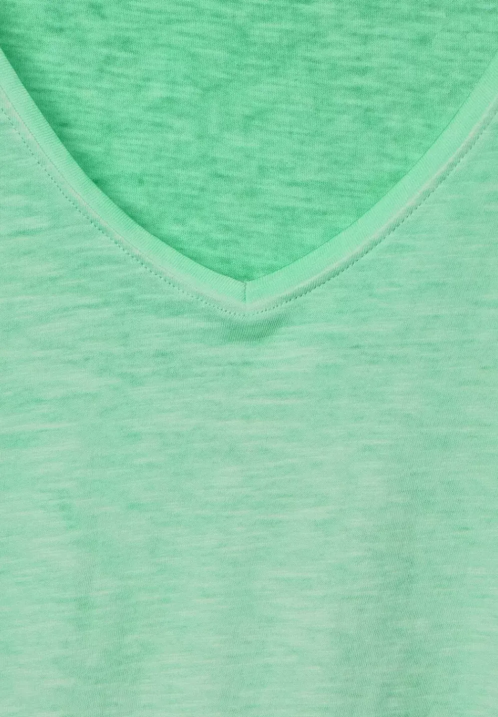 T-Shirt In Gewaschener Optik
