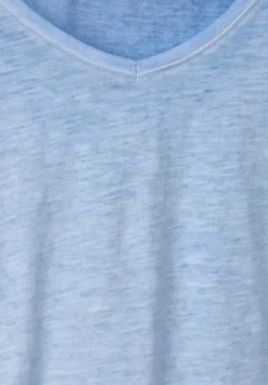 T-Shirt In Gewaschener Optik