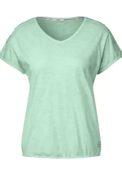 T-Shirt In Gewaschener Optik