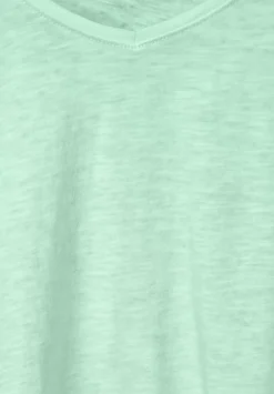 T-Shirt In Gewaschener Optik