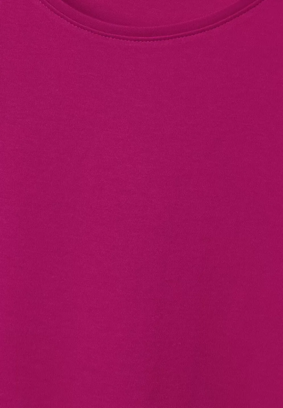 T-Shirt In Unifarbe