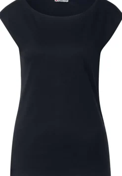 T-Shirt In Unifarbe