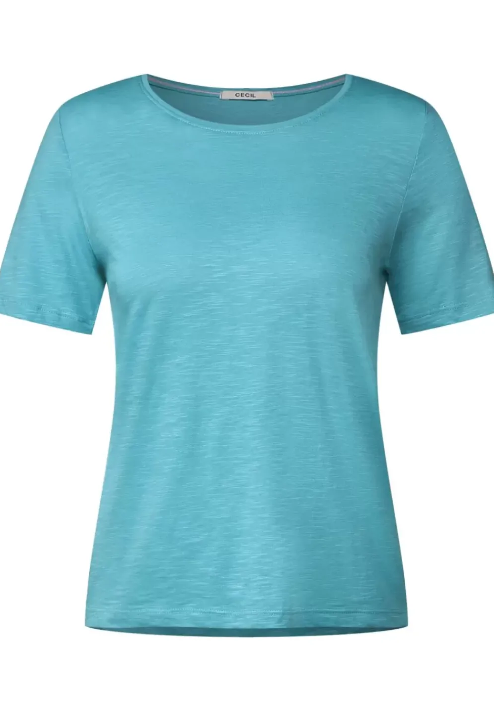 T-Shirt In Unifarbe