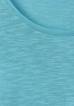 T-Shirt In Unifarbe