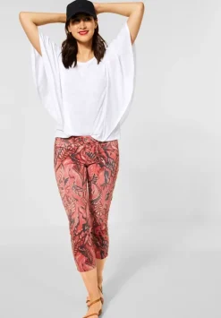 T-Shirt In Unifarbe