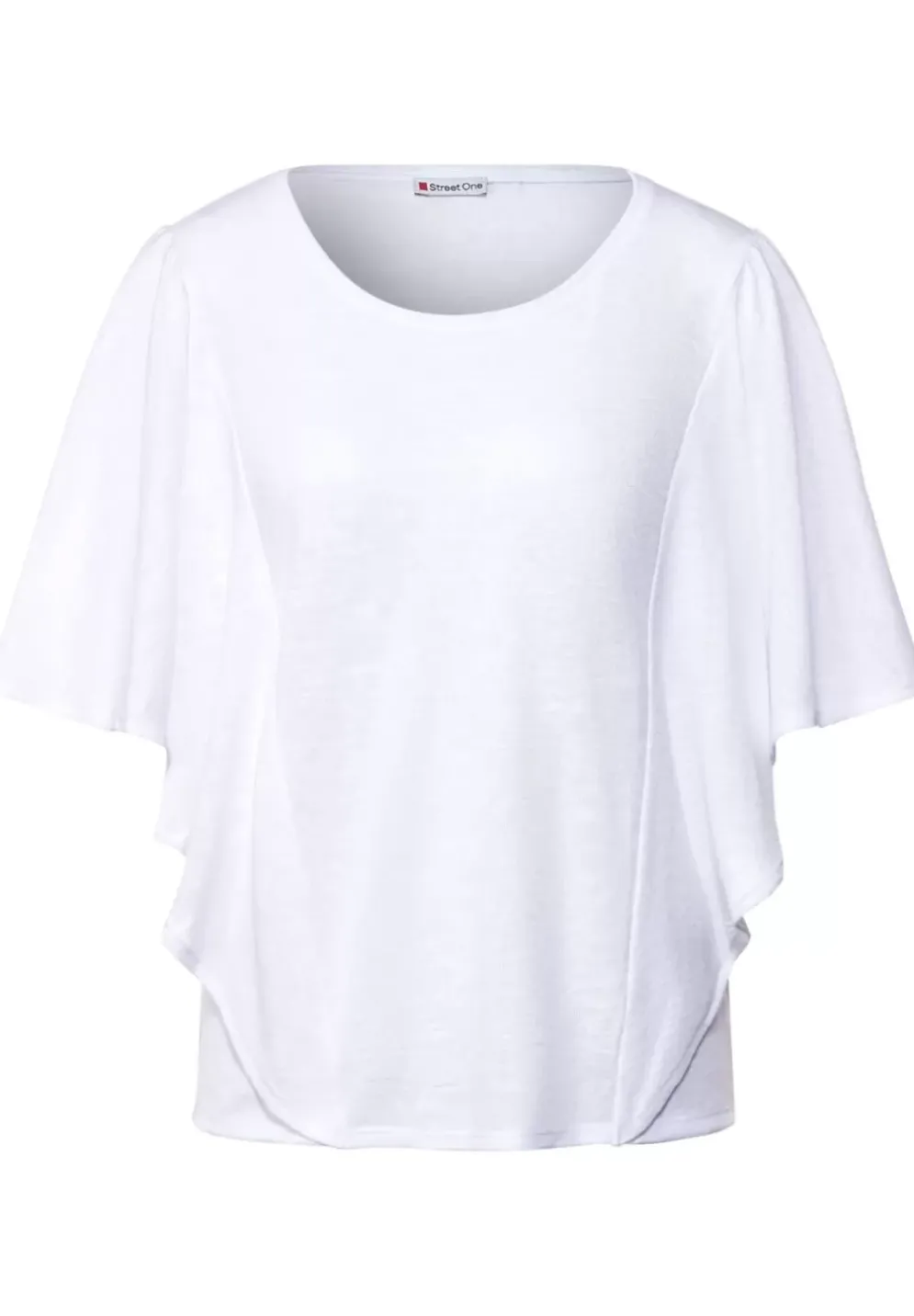 T-Shirt In Unifarbe