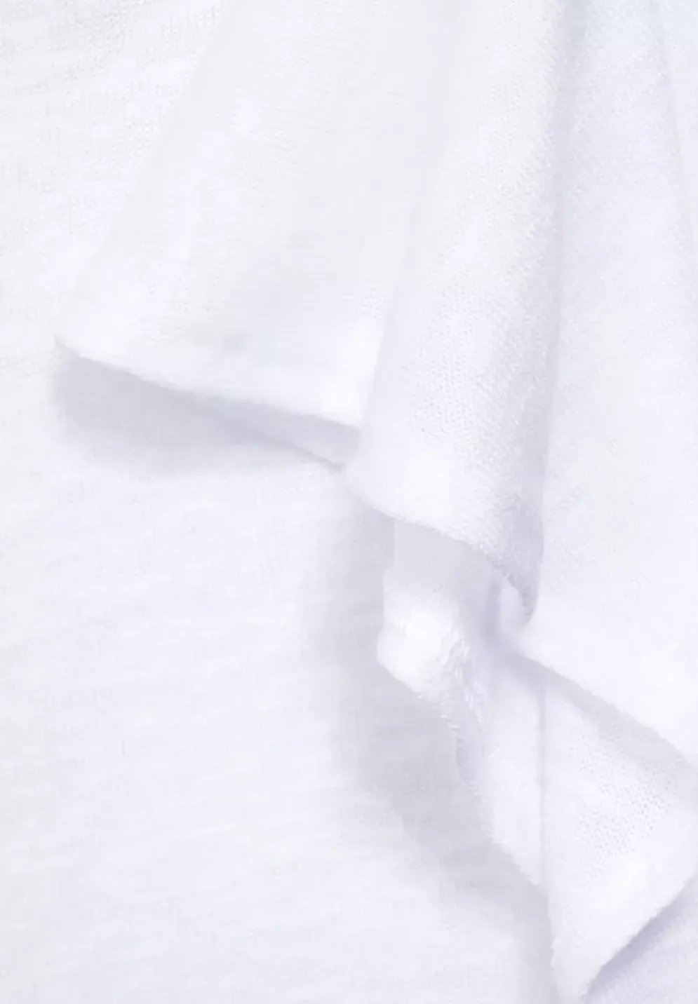 T-Shirt In Unifarbe