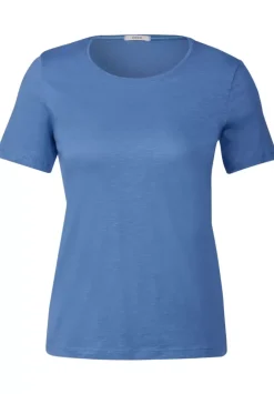 T-Shirt In Unifarbe