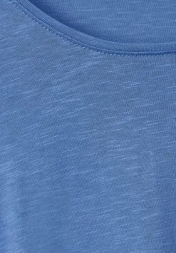 T-Shirt In Unifarbe