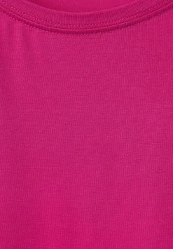 T-Shirt In Unifarbe