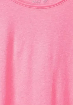 T-Shirt In Unifarbe