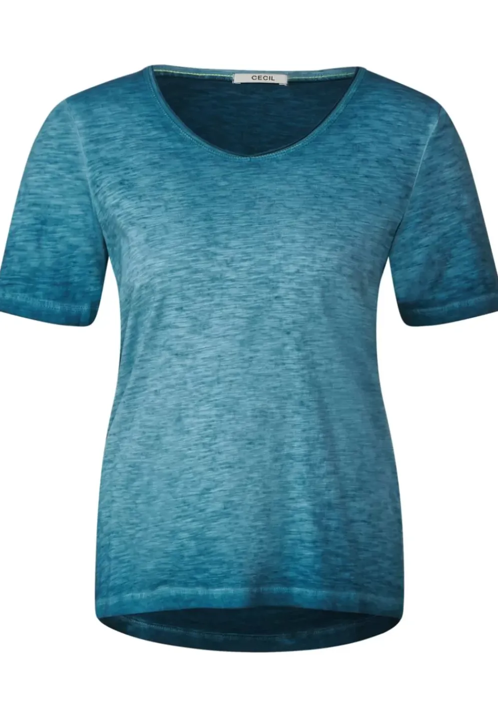 T-Shirt In Unifarbe
