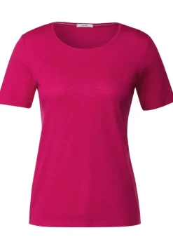 T-Shirt In Unifarbe