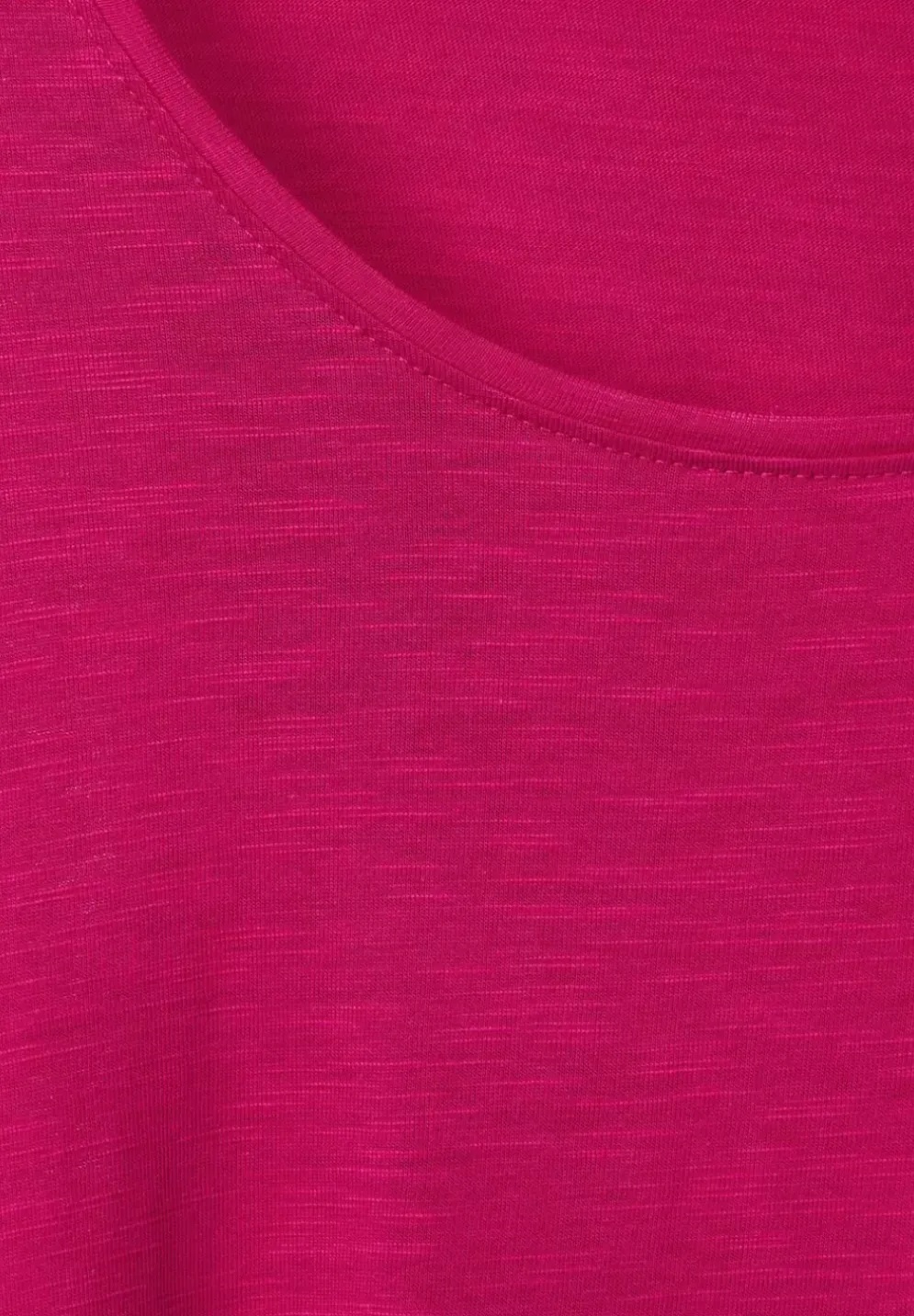 T-Shirt In Unifarbe