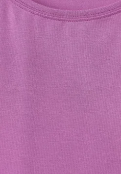 T-Shirt In Unifarbe