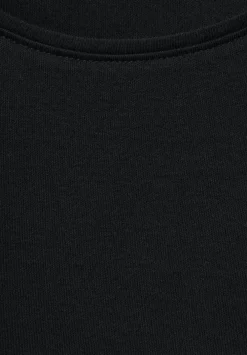 T-Shirt In Unifarbe