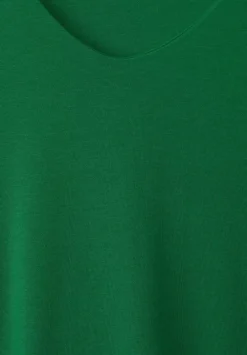 T-Shirt In Unifarbe