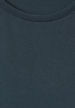 T-Shirt In Unifarbe