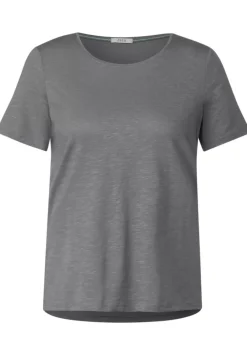 T-Shirt In Unifarbe