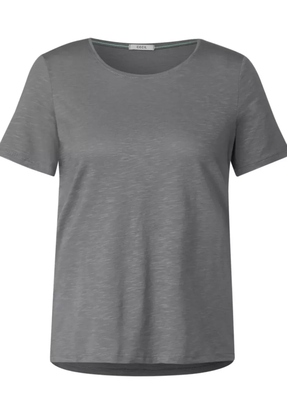 T-Shirt In Unifarbe