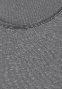 T-Shirt In Unifarbe