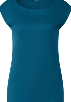T-Shirt In Unifarbe