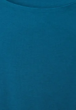 T-Shirt In Unifarbe