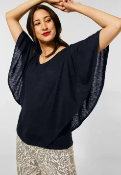 T-Shirt In Unifarbe