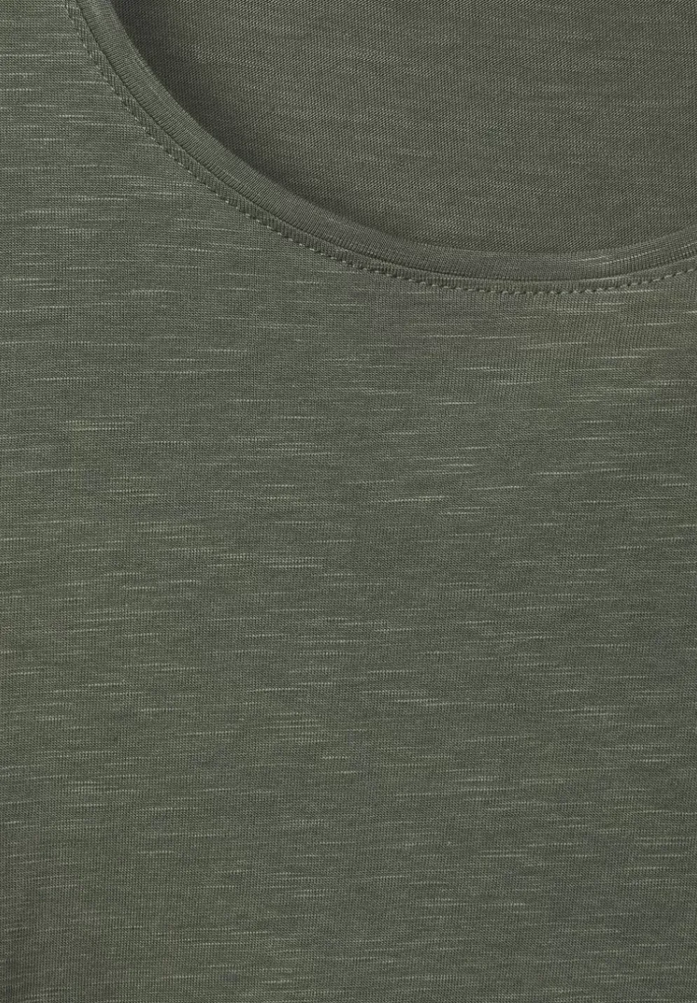 T-Shirt In Unifarbe