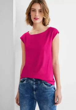 T-Shirt In Unifarbe
