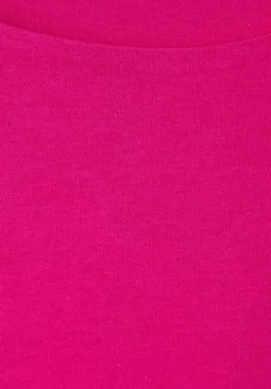 T-Shirt In Unifarbe