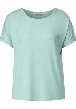 T-Shirt In Unifarbe