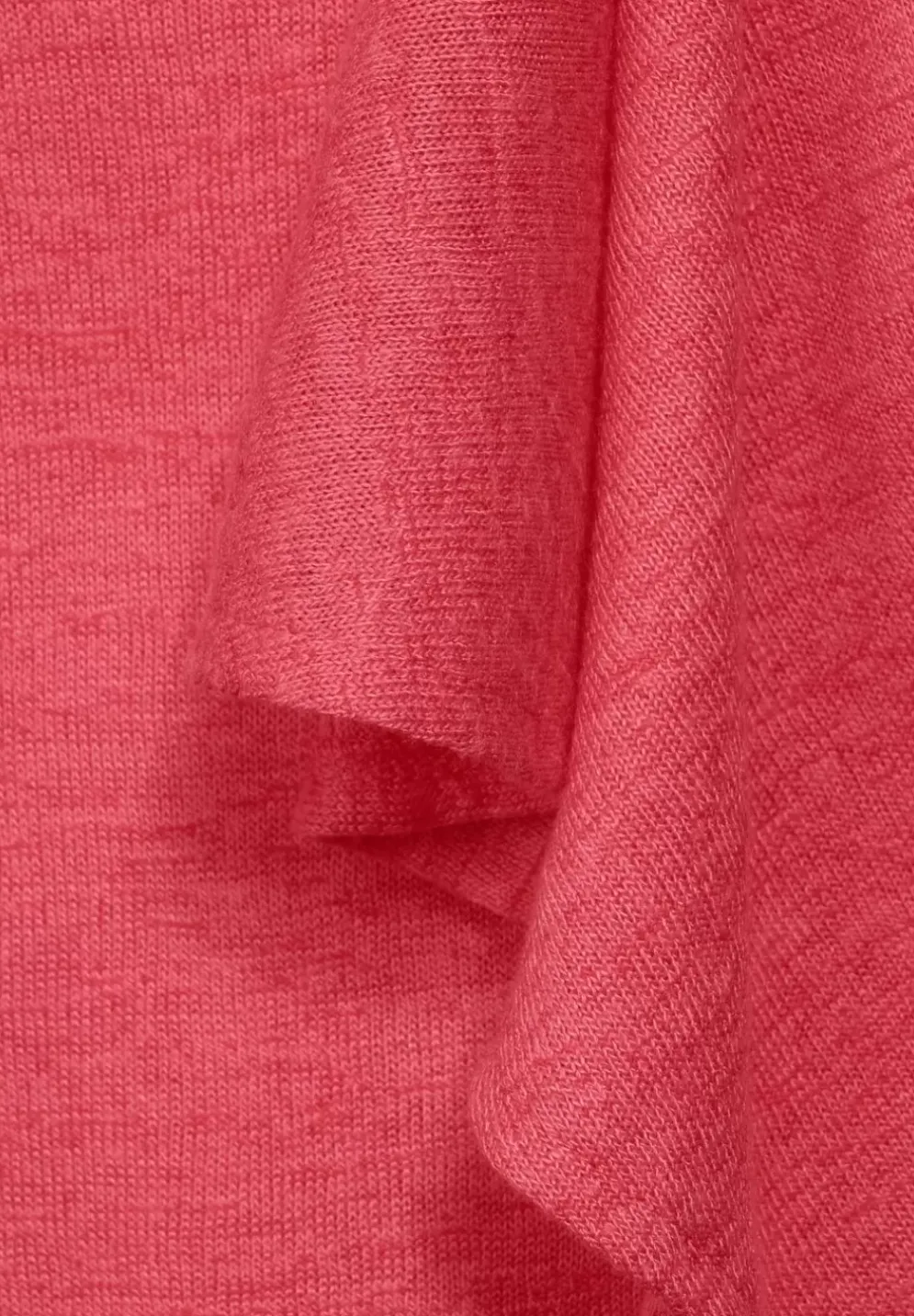 T-Shirt In Unifarbe