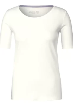 T-Shirt In Unifarbe