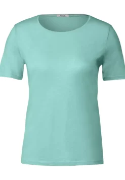 T-Shirt In Unifarbe